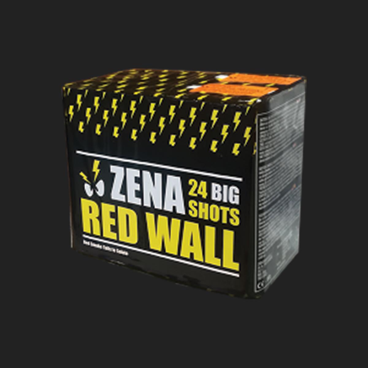 ZENA RED WALL - 24 SHOTS