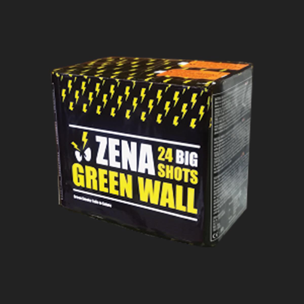 ZENA GREEN WALL - 24 SHOTS