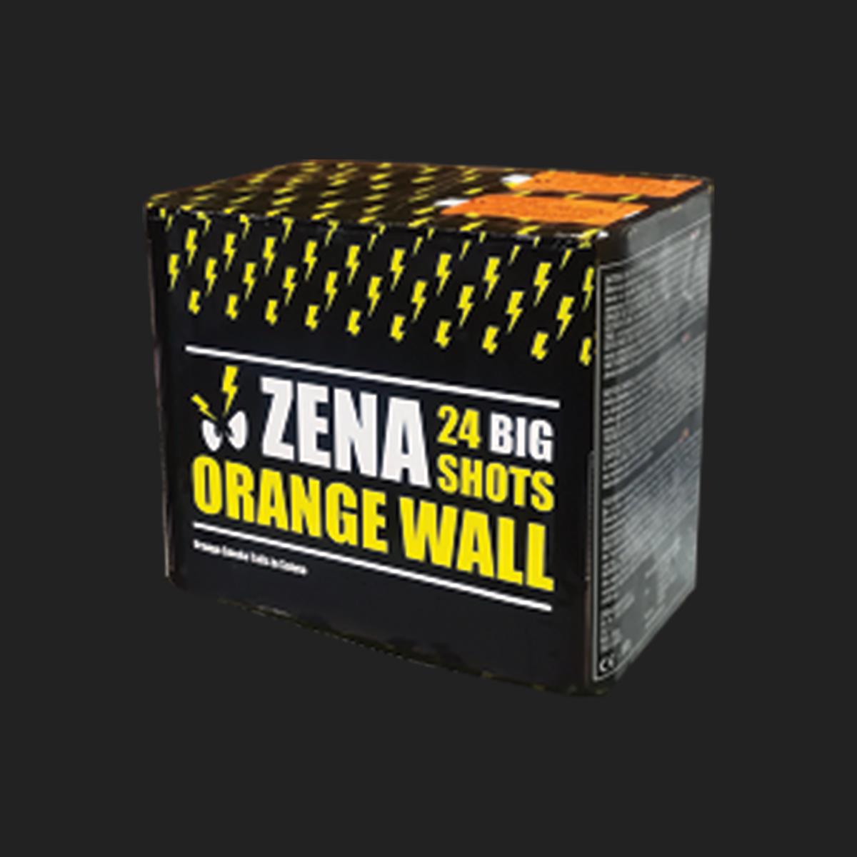 ZENA ORANGE WALL - 24 SHOTS