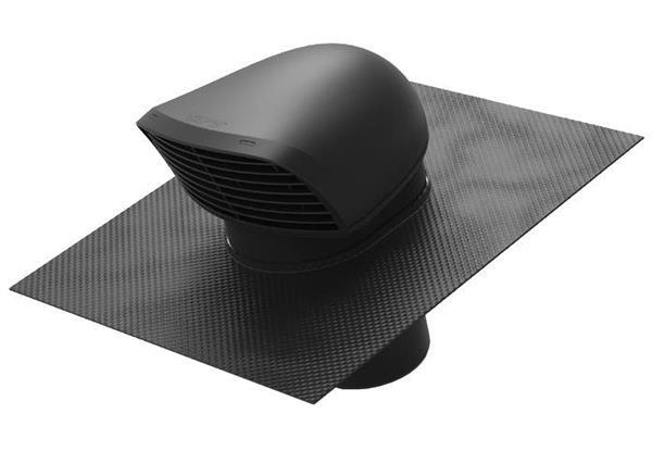 Renson dakdoorvoer Design XL (VS6/22) zwart voor pannendak 180/200. Op bestelling