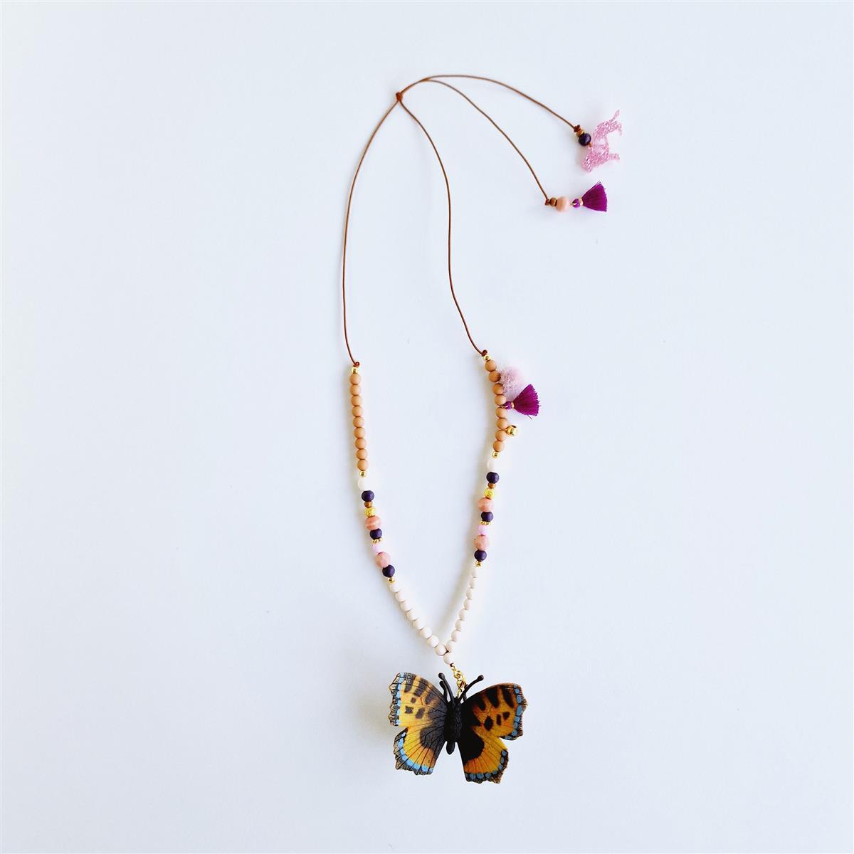 Feestbeest Kids - ketting - vlinder