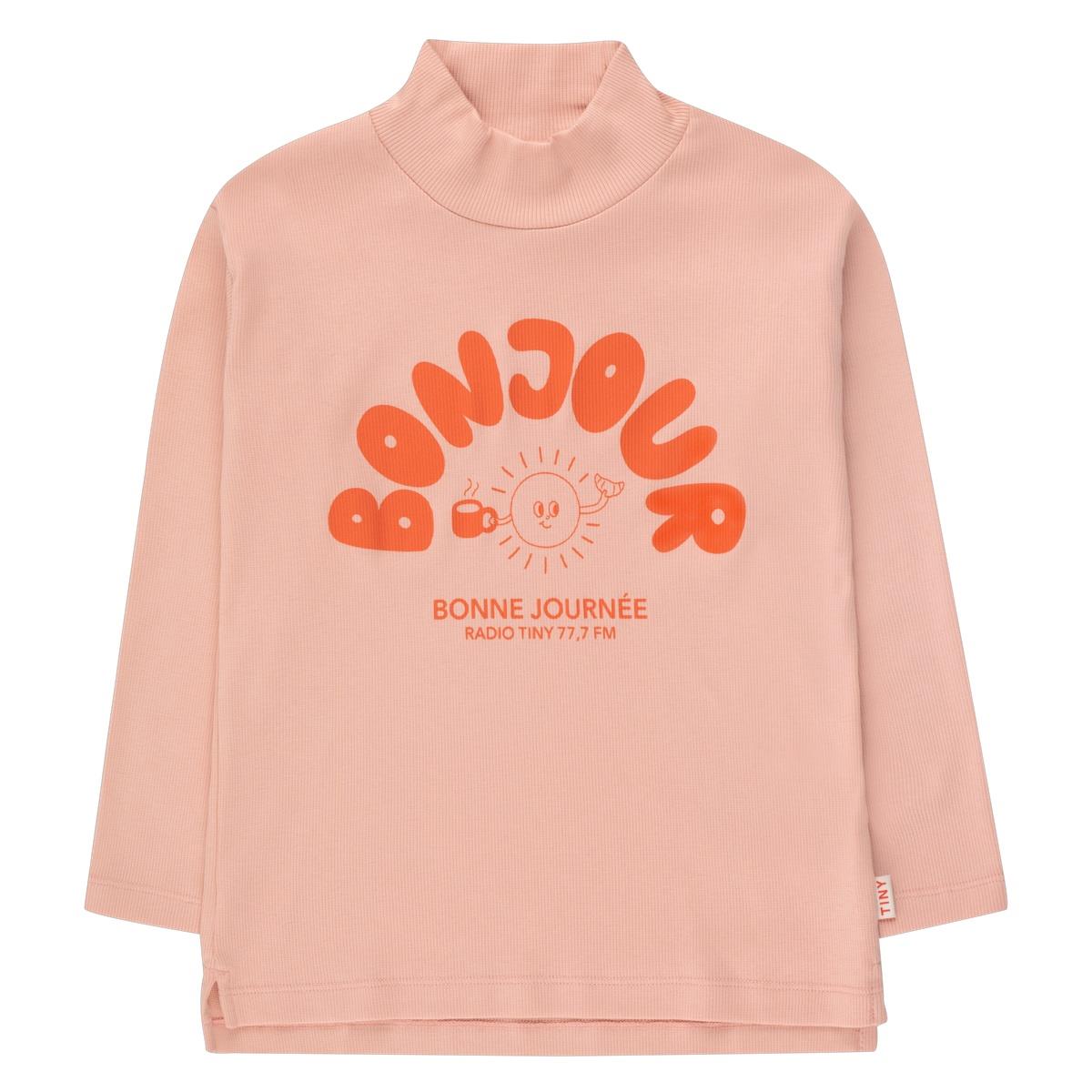 Tinycottons - Mockneck tee Bonjour