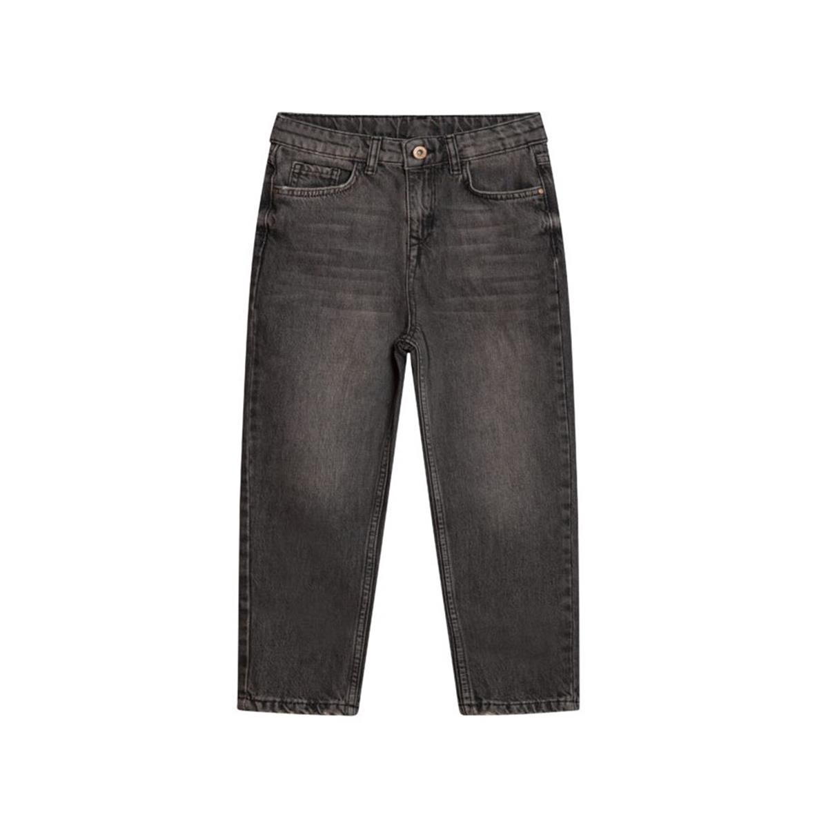 I Dig Denim - BENNY tapered high-rise jeans dark grey