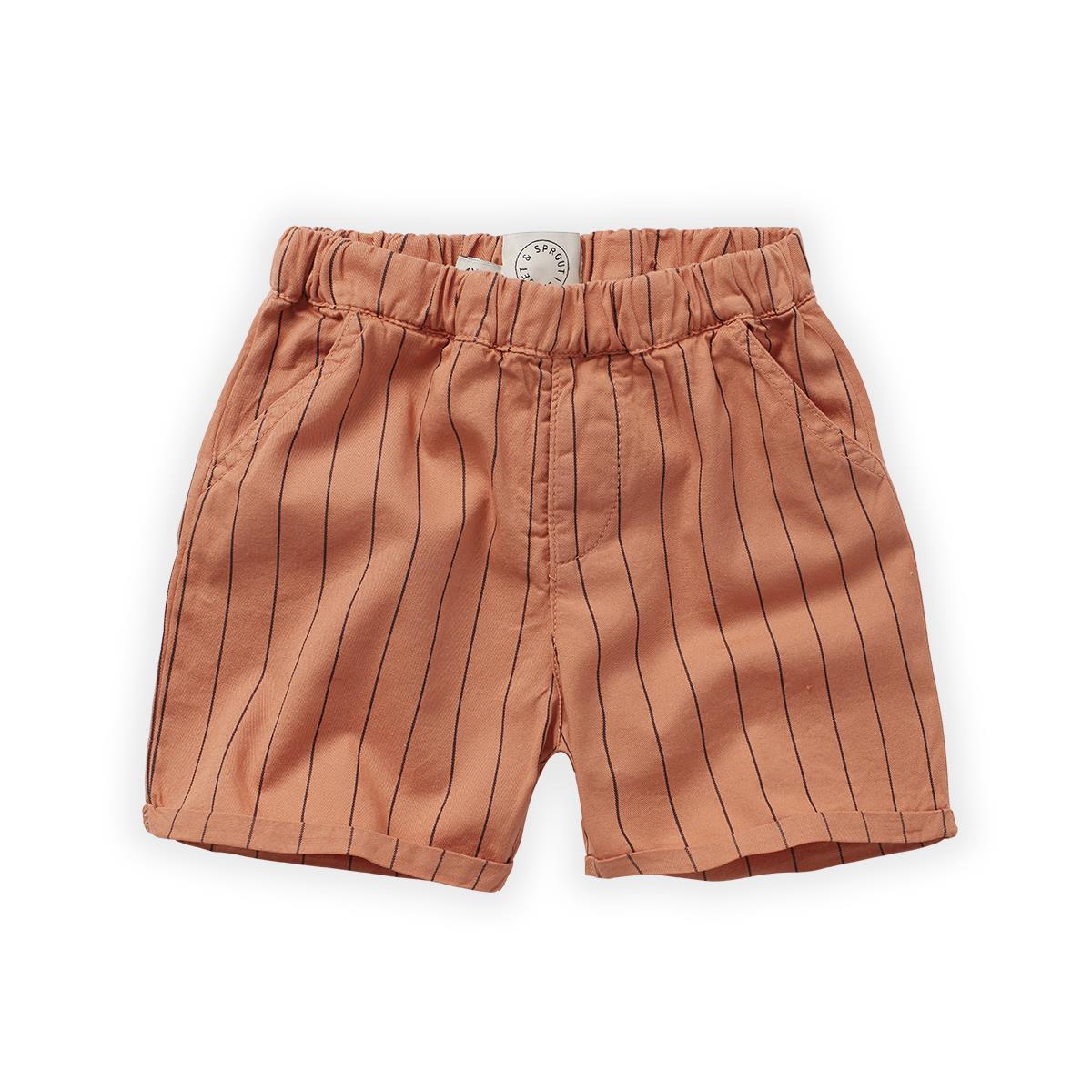 Sproet & Sprout - Woven short stripe print