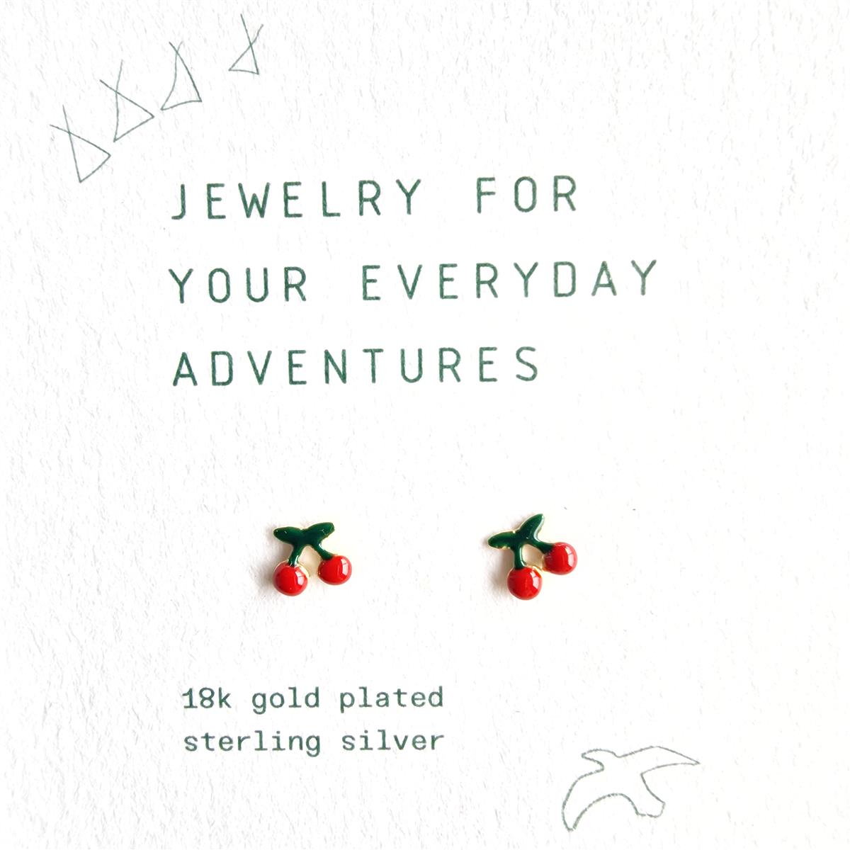 SELVA SAUVAGE - Earstud - Cherry