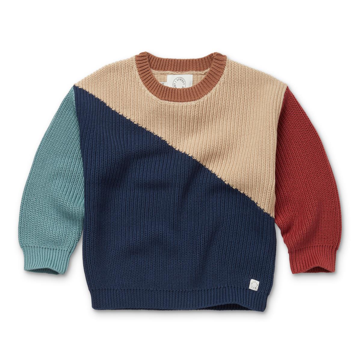 SPROET & SPROUT - SWEATER COLOUR BLOCK
