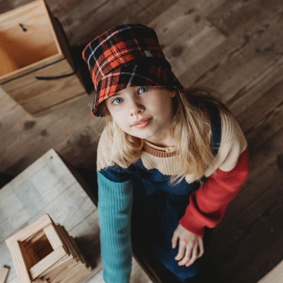 SPROET & SPROUT - BUCKET HAT - Barn red
