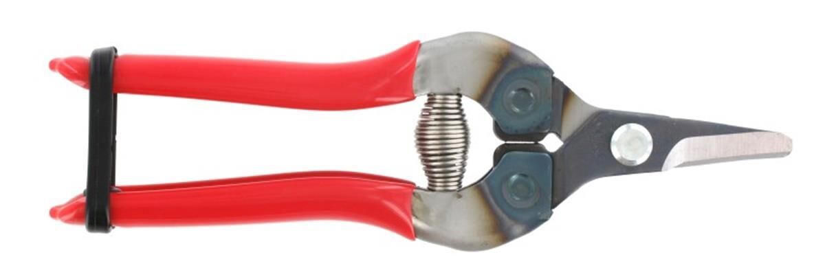Fruitschaar 160 mm, gebogen, rood