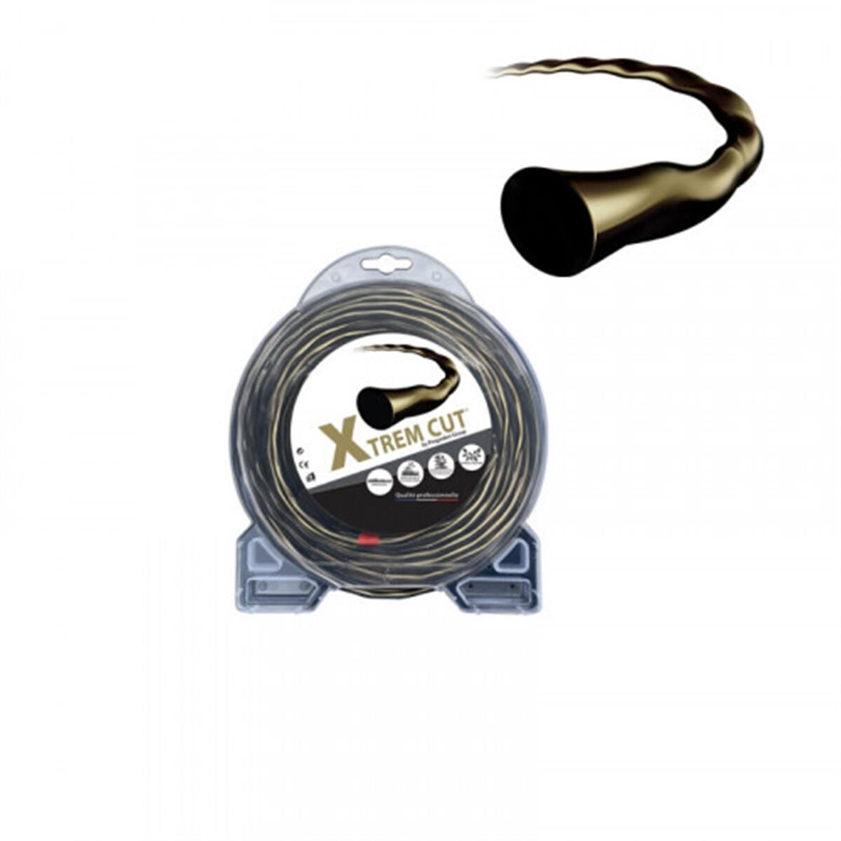 Maaidraad nylon Xtrem Cut - 2.4mm - blister 15m