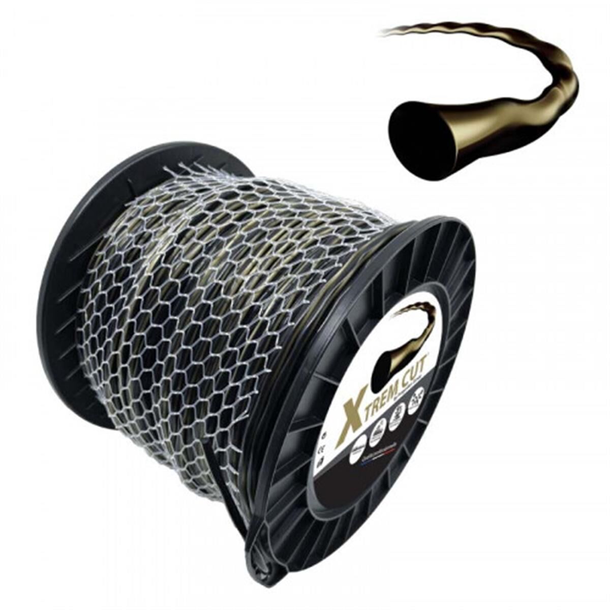 Maaidraad nylon Xtrem Cut - 2.4mm - bobijn 215m