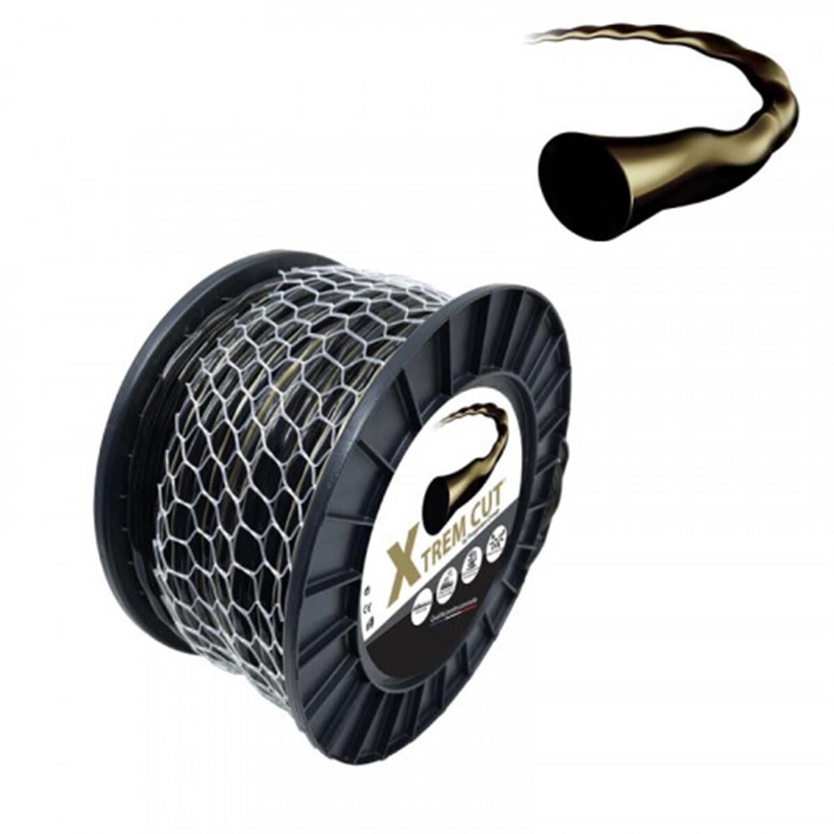 Maaidraad nylon Xtrem Cut - 4.5mm - bobijn 56m