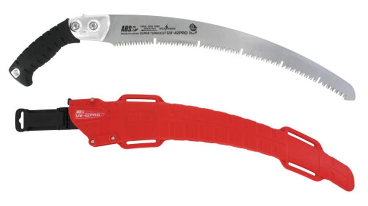 Snoeizaag PRO 420 mm + holster, zwart/rood