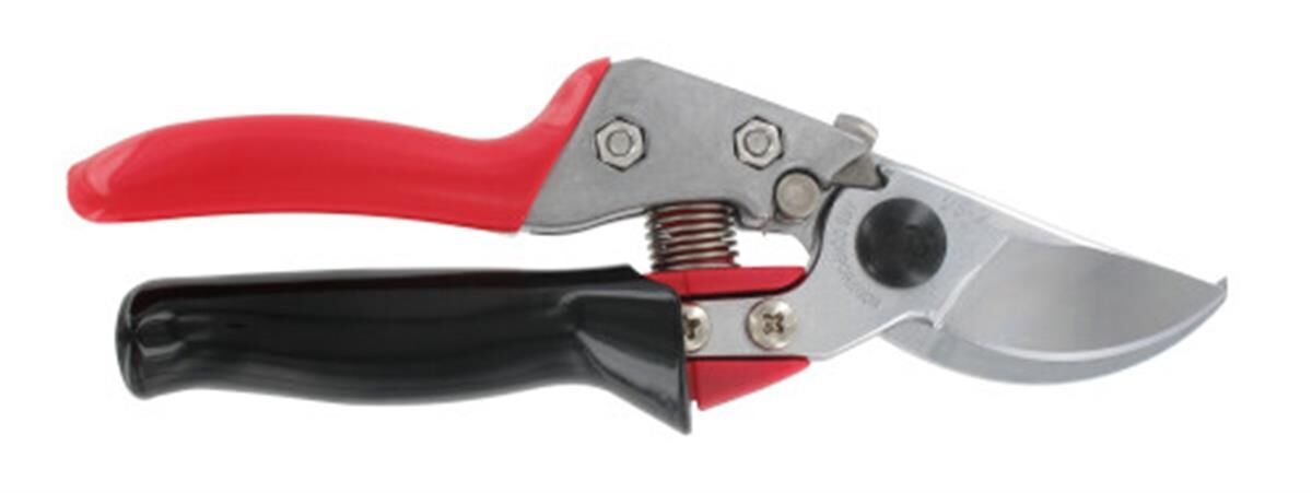 Snoeischaar 180 mm, S, rolhandvat, rood/zwart