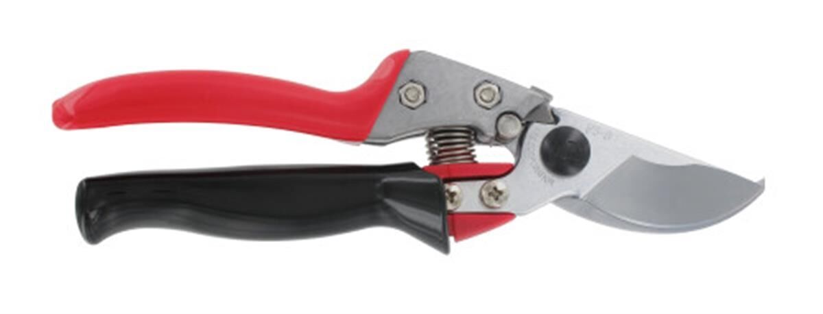 Snoeischaar 200 mm, M, rolhandvat, rood/zwart