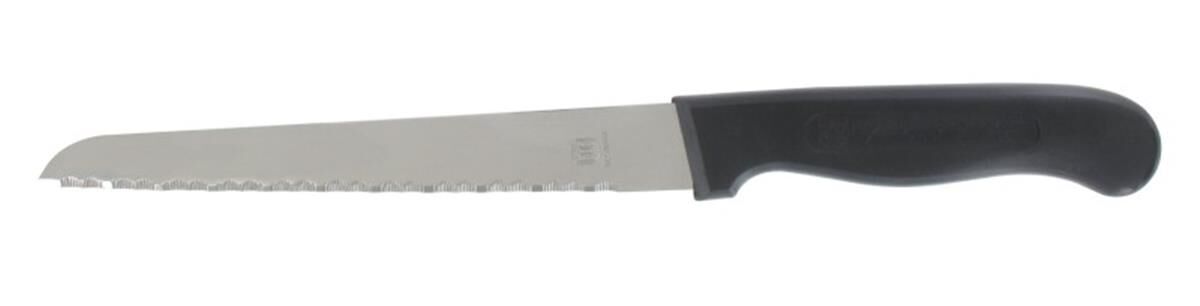 Mes 180 mm, RVS, zwart