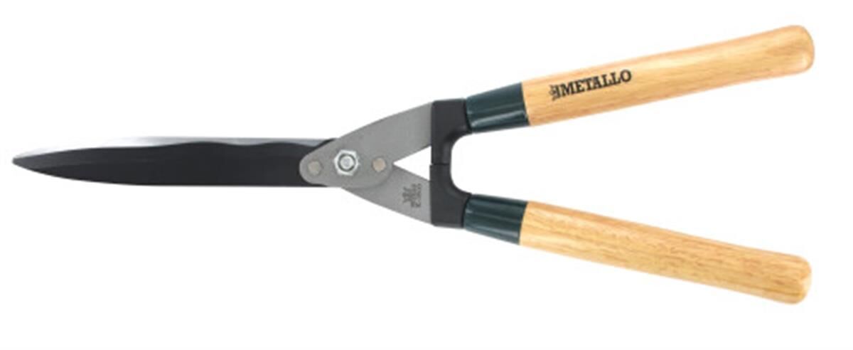 Haagschaar 540 mm, golfsnede, hout