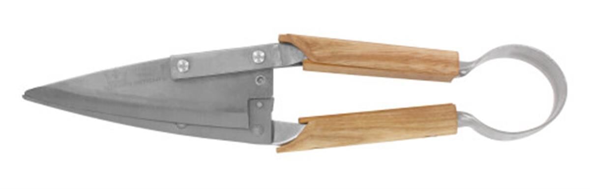 Schapenschaar 290 mm, RVS, hout