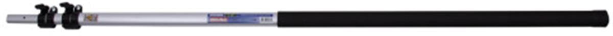 Telescoopsteel 1850 - 4800 mm, 3-delig, zwart/grijs