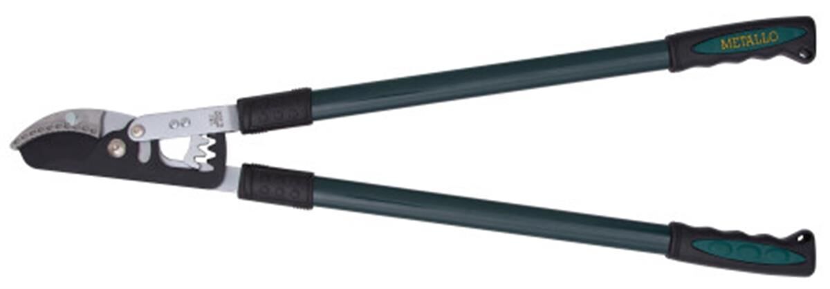 Takkenschaar 780 mm, hevelsysteem, aambeeld, groen/zwart