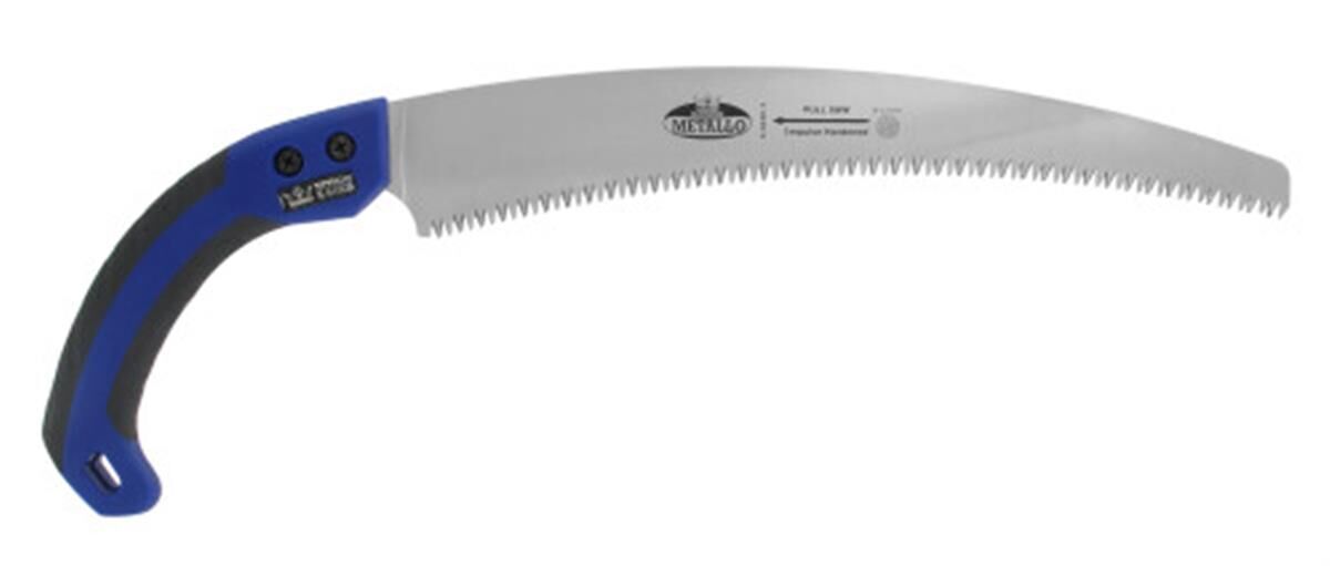 Snoeizaag 330 mm, gebogen, blauw/zwart