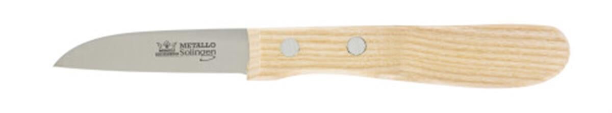 Mes 60 mm, RVS, type 107, hout