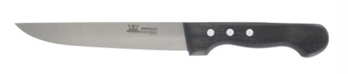 Mes 220, 180 mm, hout, zwart
