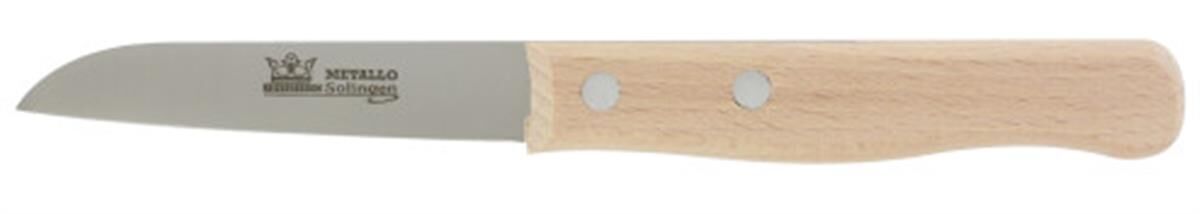 Mes 80 mm, type 107, RVS, hout