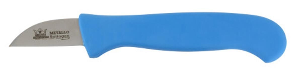 Mes 45 mm, blauw, RVS