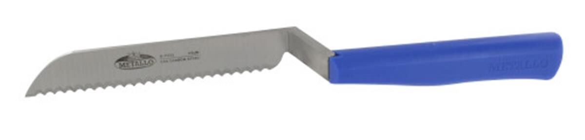 Spinaziemes HACCP 150 mm, C60 staal, kartel,blauw