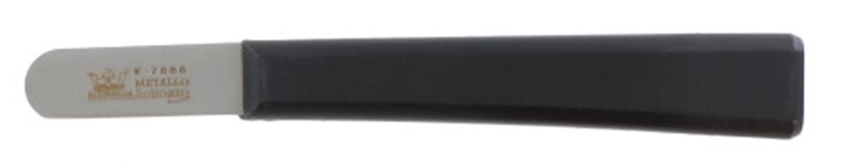 Mes HACCP zwart, 40 mm, ronde top