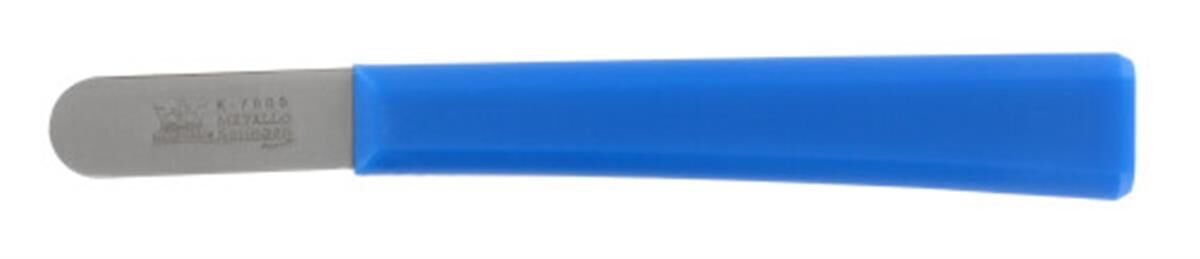 Mes HACCP 40 mm, ronde top, blauw