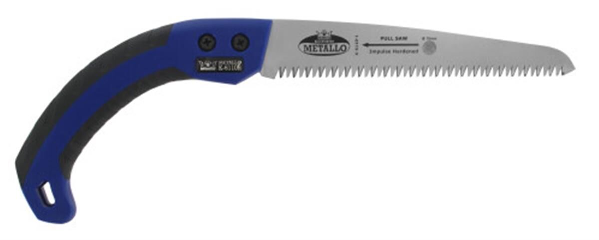 Snoeizaag 180 mm + holster, blauw/zwart