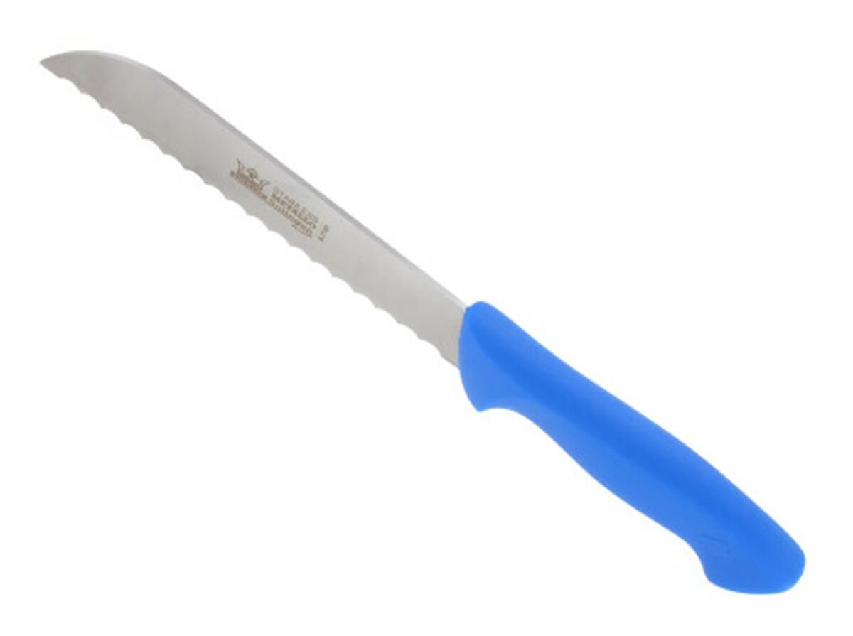 Mes HACCP 210 mm, RVS, kartel, blauw