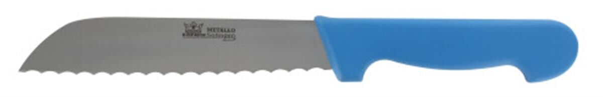 Mes HACCP 180 mm, C60 staal, kartel, blauw