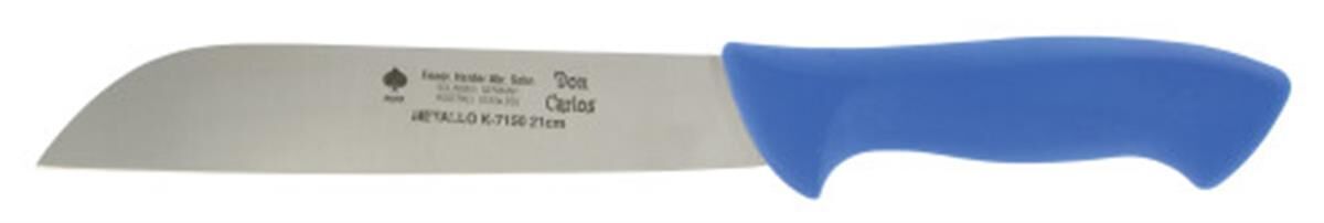 Mes HACCP 210 mm, RVS, blauw