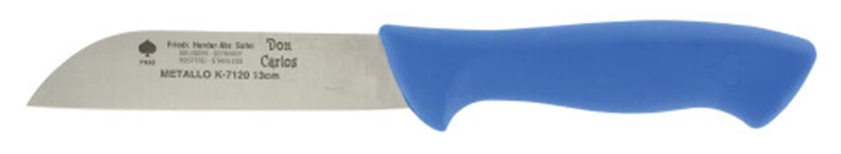 Mes HACCP 130 mm, RVS, blauw