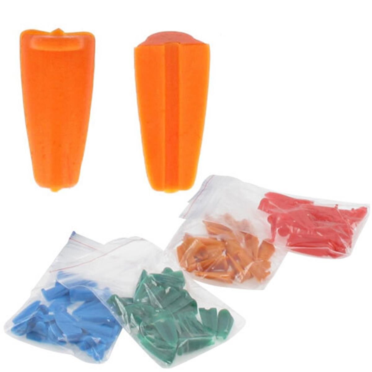 Set van 25 pluggen 1.0mm, oranje