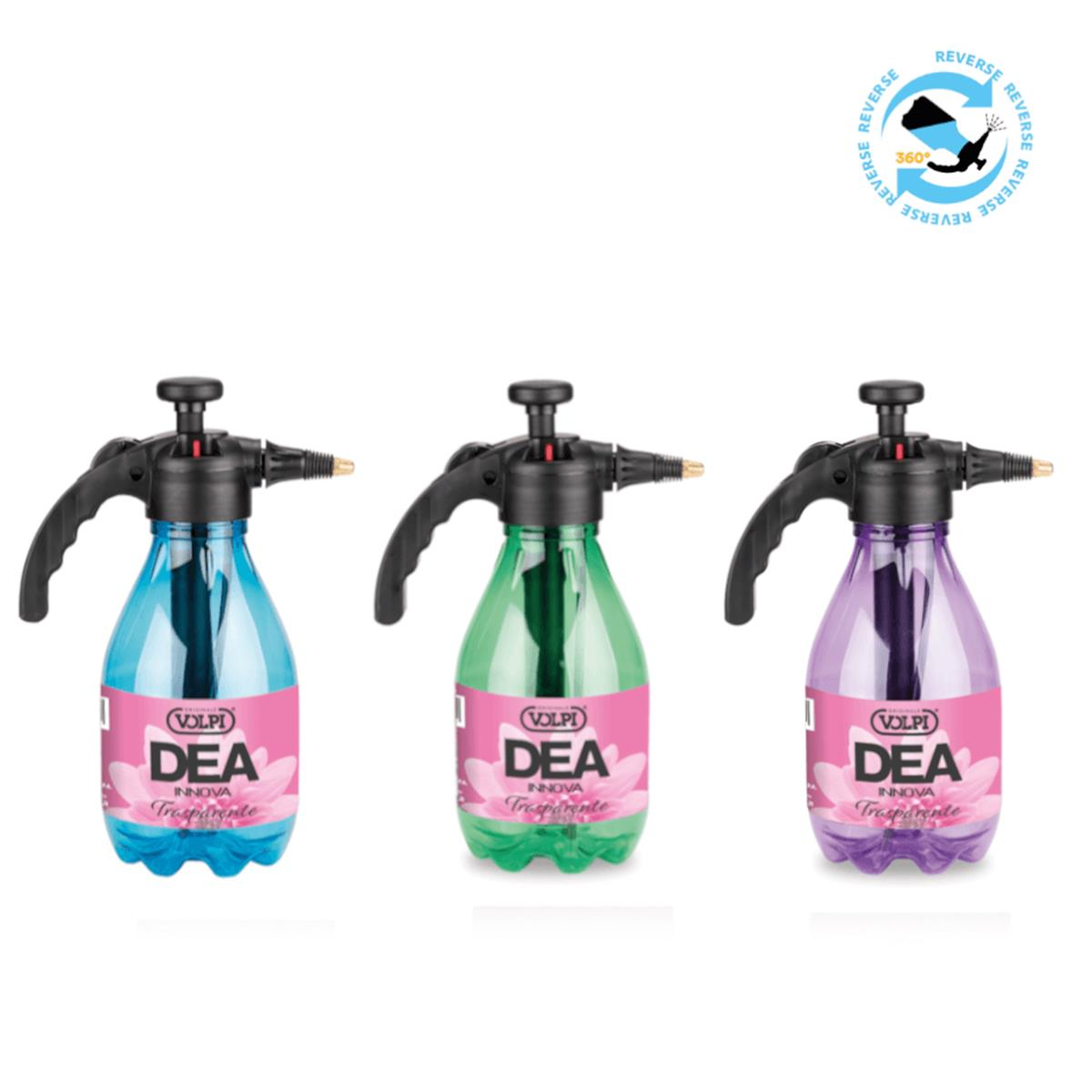 Plantenspuit 2L - DEA INNOVA - Transparante PET tank - REVERSED systeem