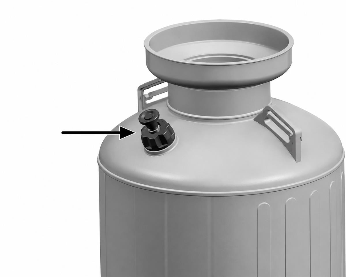 Overdrukventiel - 4-6-8L GARDEN