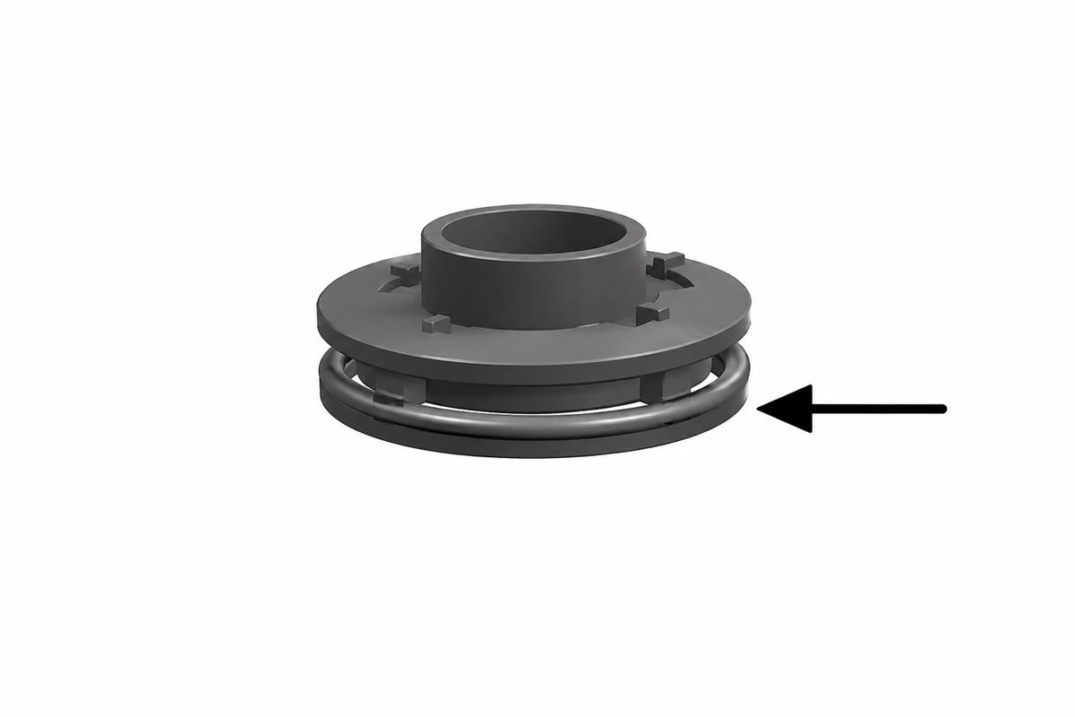 Zuiger O-ring houder - 4-6-8L GARDEN