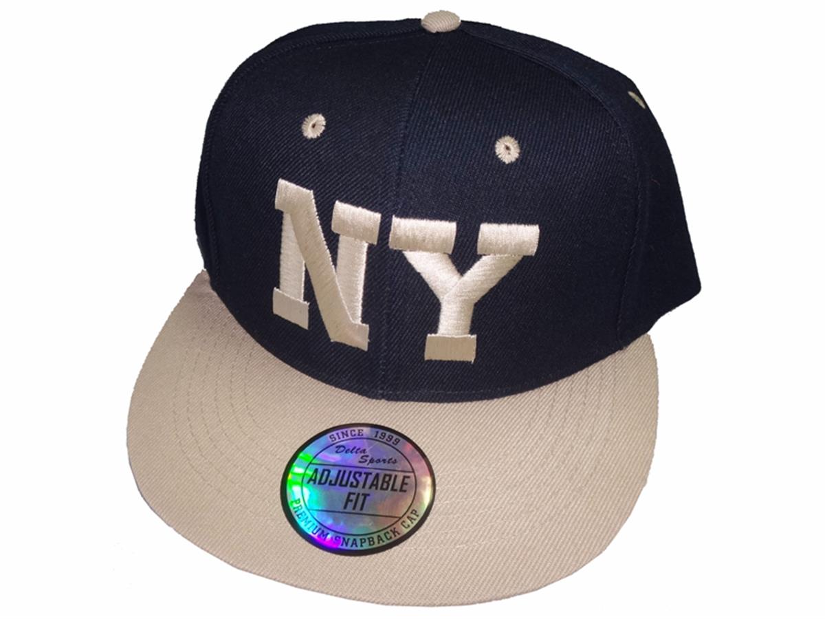 Flat visor cap NY