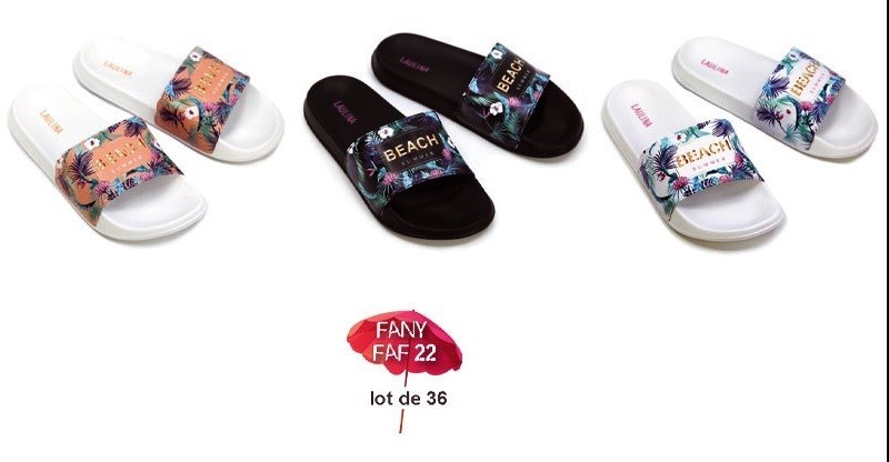Slippers Fany 3 ass 36 - 41