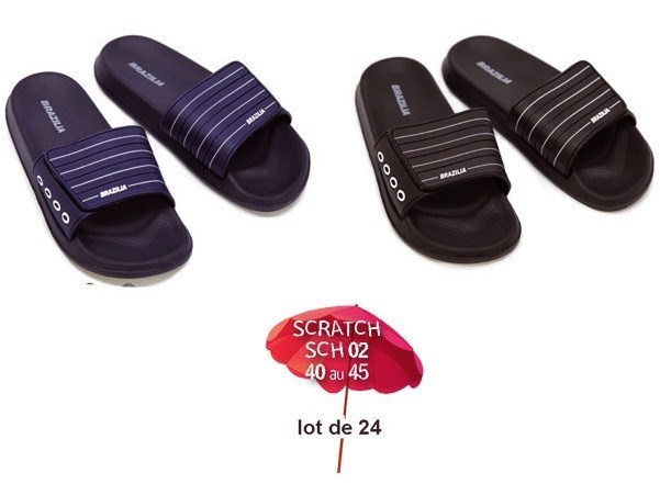 Badslipper Scratch 2 ass 40 - 45