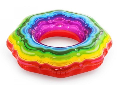 Zwemband Ribbon rainbow 115 cm