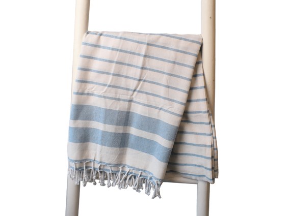 Luxe Hamam handdoek blauw 100 * 180 cm