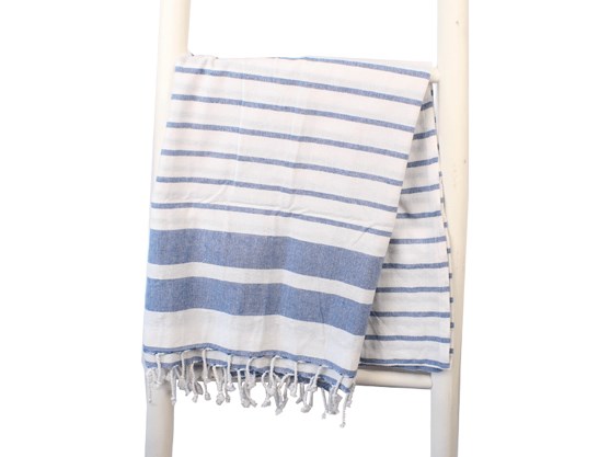 Luxe Hamam handdoek jeans 100 * 180 cm