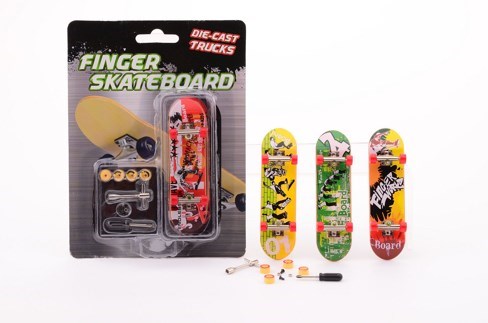 Finger skateboard 4 assorted
