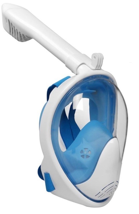 Full-face snorkel mask ADULT blue