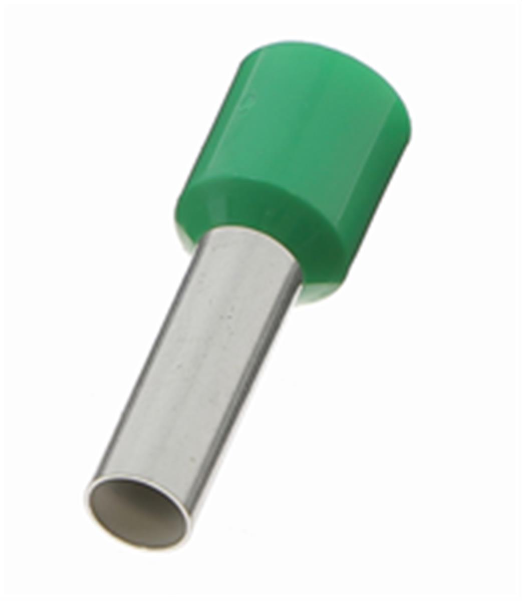 Adereindhuls enkel 6mm² (Groen)