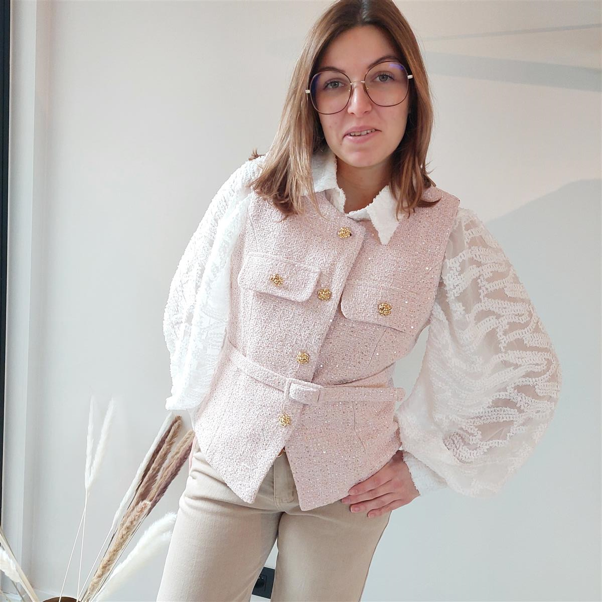 Gilet CHANEL Pink